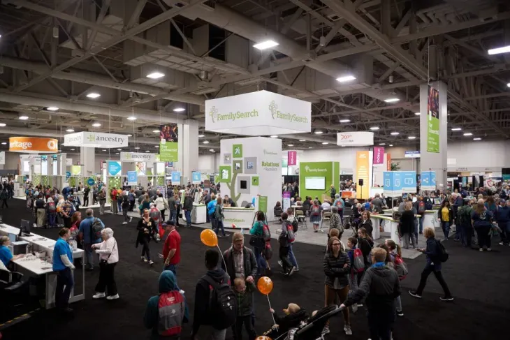 RootsTech 2019 vendor hall