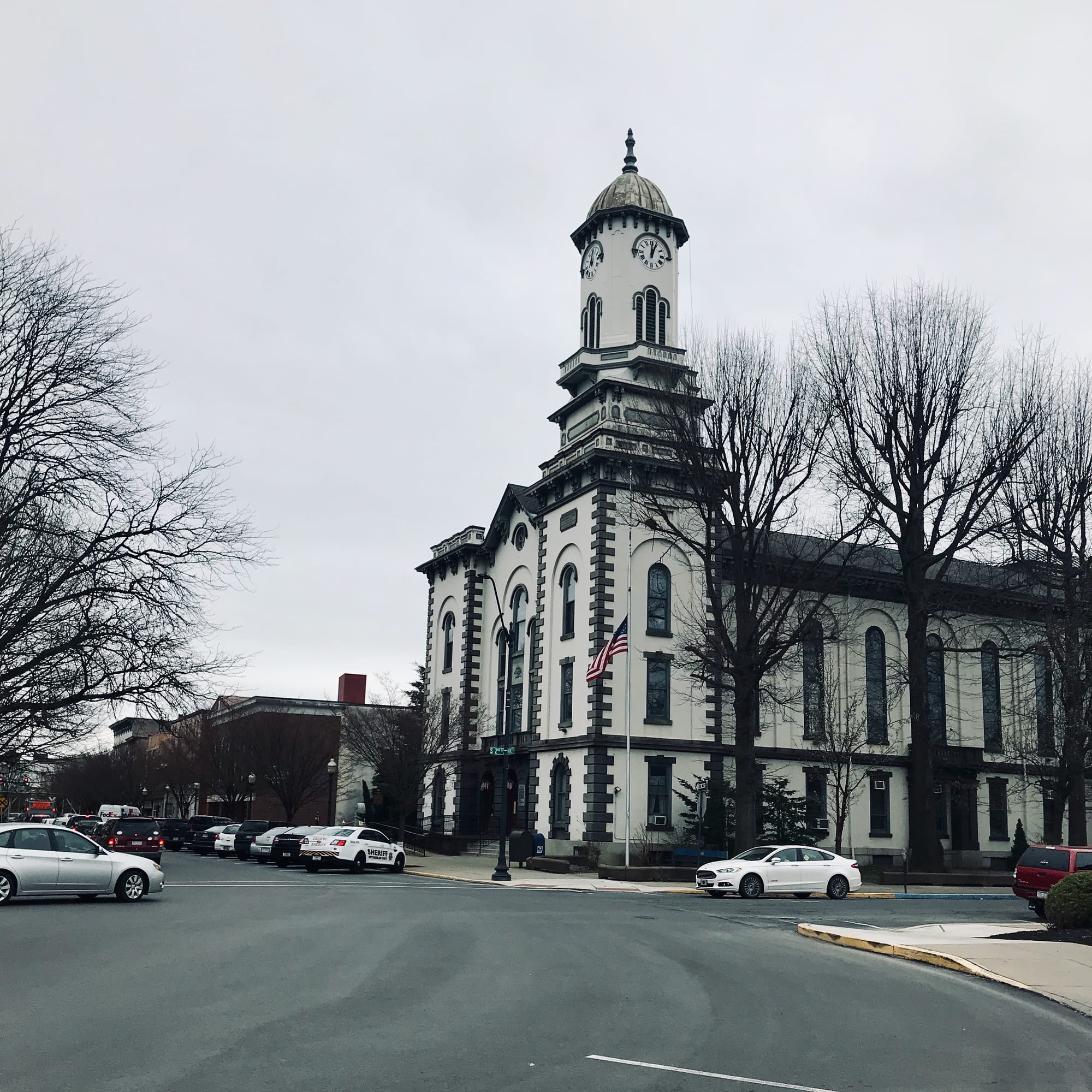 Northumberland  County courthouse, April 2019