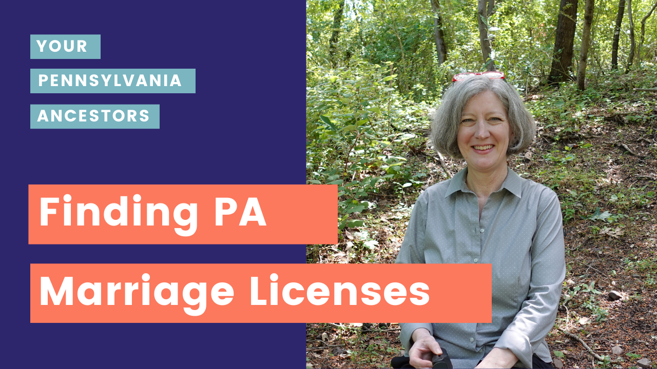 Podcast Episode 41: Finding PA Marriage Licenses