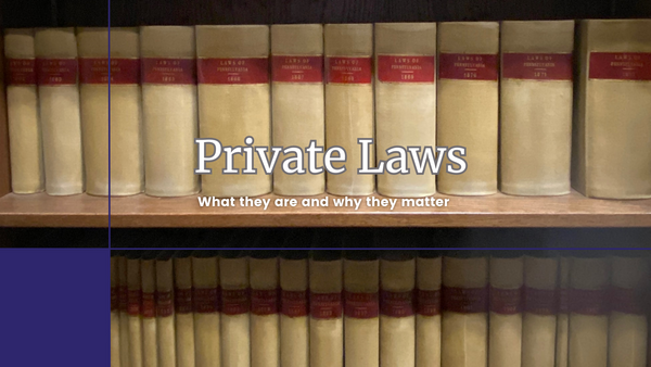 Deep Dive on Private Laws and Why They Matter